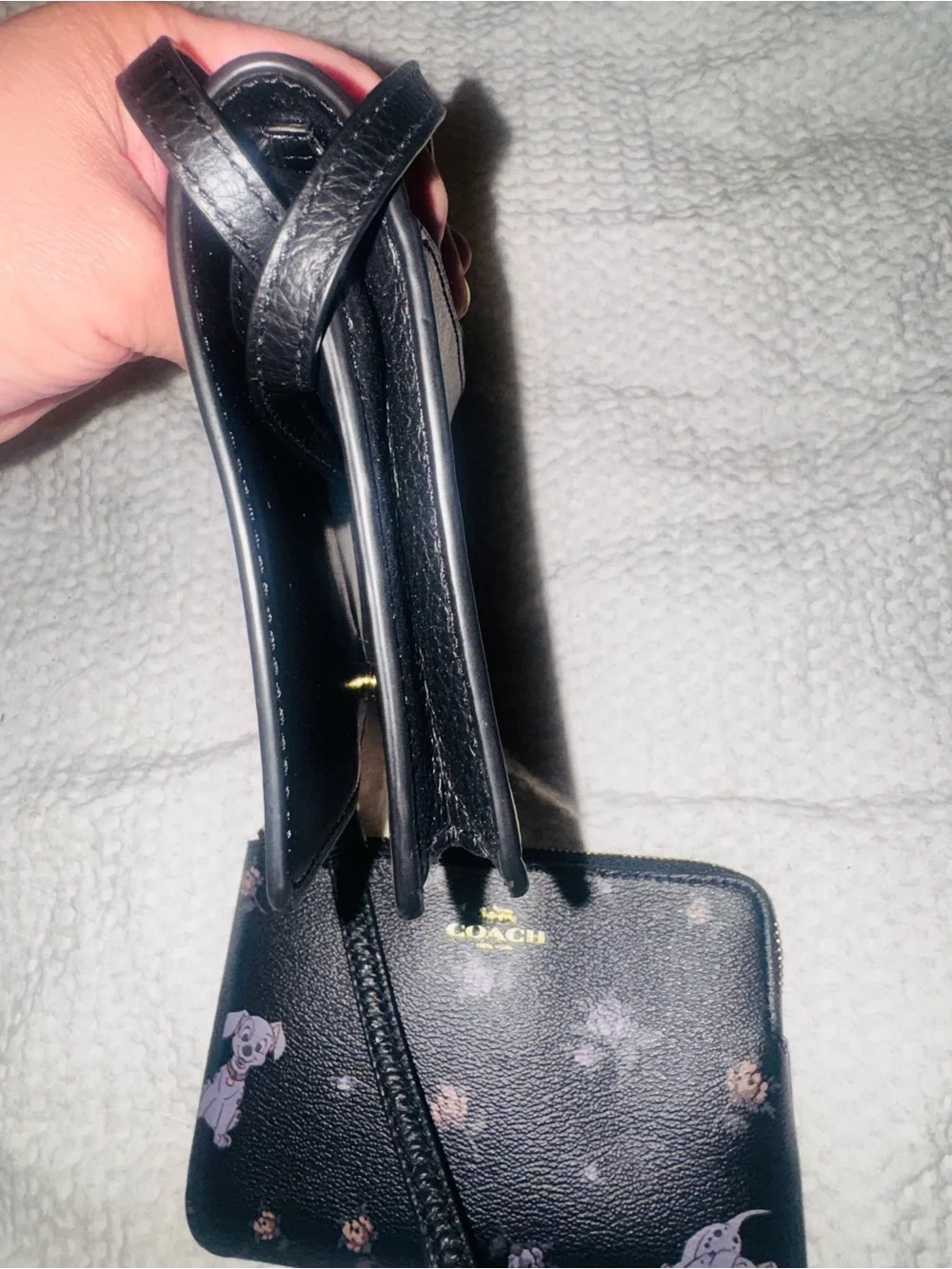 Coach 101 Dalmatian Crossbody and Wristlet Set. NWT vintage! - Picture 9 of 14